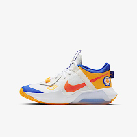 Nike Air Zoom Crossover GS [FD4638-181] 大童 籃球鞋 運動 緩震 支撐 白藍橘