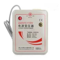 1000W Pure Copper Heavy Portable Voltage Converter 220V to 110V Electricity Power Transformer Adapter Universal Socket
