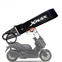 For YAMAHA XMAX X-MAX 125 250 300 400 XMAX300 Motorcycle Accessories Embroidery Keychain Ring Key chain keyring