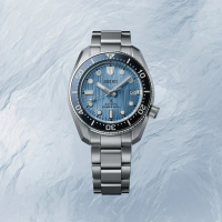 【SEIKO 精工】PROSPEX 愛海洋系列 藍調極地冰川潛水機械腕錶 SK038(6R35-01E0U/SPB299J1)