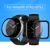 Soft Fibre Glass Protective Film Cover For Amazfit Watch GTR2/GTS2/Bip s For Xiaomi Huami Full Screen Protector Case