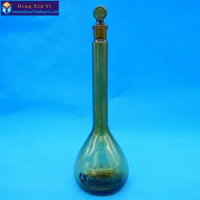 250ml brown glass flask volumetric flint glass flask volumetric Laboratory brown volumetric flask