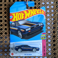 hotwheels hw diecast dmc delorean navy