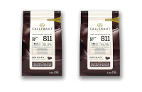 Callebaut Belgian Dark Couverture Chocolate Semisweet Callets 54.5% - 5.5 Lbs