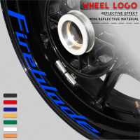 Motorcycle Sticker for HONDA FIREBLADE Fireblade Reflective Bike Rim Decal colorful Decoration Rim Wheel inner ring Stripes