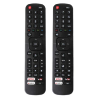 2X En2x27hs Wireless Replacement HD Smart Tv Remote Control For Hisense Smart Tv En2x27hs H65M5500 43K300uwts0100