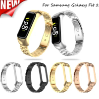 Strap for Samsung Galaxy Fit 2 Strap Stainless Steel Band Bracelet For Samsung Galaxy Fit2 R220 Smar