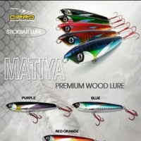 UMPAN CASTING LURE WTD CIPRO MATIYA TOP WATER 9gr dan 12gr
