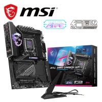 微星 MPG Z890 CARBON WIFI DDR5 主機板+Intel Core Ultra 9 285K 24核 24緒
