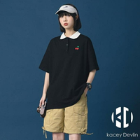 短袖t恤女夏裝純棉寬鬆打底衫半袖內搭polo衫上衣【聚物優品】