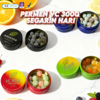 VC3000 Permen Segar Ber Vitamin C Penuh Manfaat Untuk Kesegaran Nafas Dan Penyegar Sehari-hari Denga