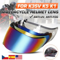 Helmet Visor For AGV K5 K1 K3SV Motorcycle Detachable Helmet Glasses Motorbike Lens Motocross Full Face Helmet Visor