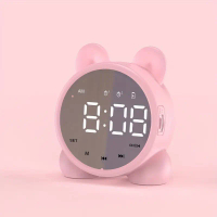 Jam Penggera Digital, Jam Pintar, Pembesar Suara Mudah Alih, Radio FM, Cermin Solek Mini, Jam Meja