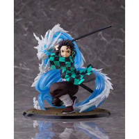 Anime Demon Slayer Kamado Tanjirou 1/8 Scale Joint Moveable Action Figure Collection Model 24cm Toy