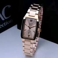 ALEXANDRE CHRISTIE AC 2455 / AC2455 WANITA. GARANSI RESMI 1 TAHUN - rosegold blue full rosegold