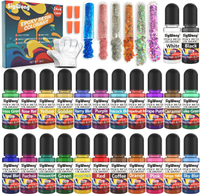 Colorant Resin Epoxy AB - 24 Colors - Highly Concentrated Liquid Epoxy Paint for Jewelry Making - fo