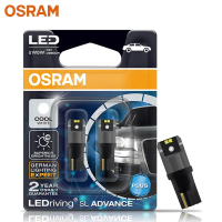 Đèn đọc sách ô tô, OSRAM LED T10 W5W LEDriving SL Advance, 6000K Trắng mát, Đèn cửa, Nâng cấp đèn nộ