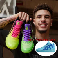 Top Fashion Brand Lamelo Ball MB Basketball Shoes Men MB.02 2 Honeycomb Phoenix Phenom Flare Lunar Jade Blue Trainers Sneakers