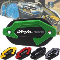 Nắp Bình Chứa Dầu Phanh Xe Máy, Nắp Bơm Phanh, Cho KAWASAKI Z400 NINJA400, Phụ Kiện, Bảo Vệ Bơm Phan