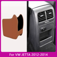 For Volkswagen VW JETTA MK6 2012 2013 2014 Car Armrest Mat Anti Kick Pad Microfiber Leather Protection Cover Accessories
