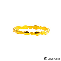 Jove gold 浪漫情話黃金戒指