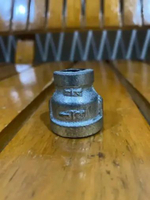 Vlok socket Reducer Galvanis Besi Sock / Vlok Sok Galvanis 1/2 * 1/4 INCH BSPT