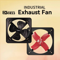 Explosive Models BSBOSS Wall Type Industrial Fan Light Duty For Kitchen & Living Room (8-24\)"