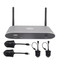 TLT-TECH 4K wireless presentation system Airplay Google Chromecast Miracast UAC UVC over Wifi dongle transmitter receiver