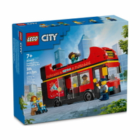 樂高LEGO 60407 City  城市系列 紅色雙層觀光巴士