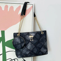 2025  Bahu Praktikal Baharu Kulit Mewah  Tangan Hadiah Premium Praktikal dengan Poket Syiling alif s