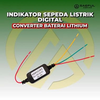 Indikator Sepeda Listrik Digital Converter Baterai Lithium