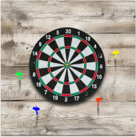 Felt Wood Grain Dart Board Wall Protectors Square Dart Board Backing Tiles Dartboard Backboard Cork 