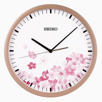 SEIKO 精工 浪漫櫻花指針式掛鐘 時鐘 PIA020P_SK045