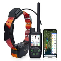 Waterproof dog gps tracker collar for hunting dogs without sim card remote training collar