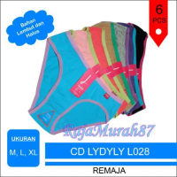 New 6pcs CD LYDYLY L028 / celana dalam LYDYLY RAINBOW / LYDYLY / LYDYLY murah