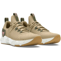 【UNDER ARMOUR】UA官方直營 男女同款 巨石強森 Project Rock BSR 4 UFC 訓練鞋 運動鞋 男鞋 女鞋(卡其色)
