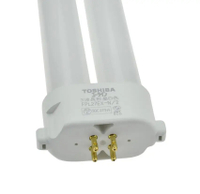 TOSHIBA FPL27EX-N/2 27W lampu pendarfluor padat FPL 27EX-N/2 CFL daylight 4 pins bulb tube