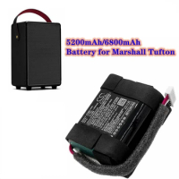 Speaker Battery 11.1V/5200mAh/6800mAh C196G1 for Marshall Tufton