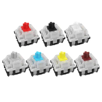Gateron Optical Switches Mechanical Keyboard KS-15 Sliver Black Red Yellow RGB Silent Clicky Linear Tactile Compatible Cherry MX