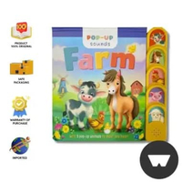 Igloo Books - Pop Up Sounds: Farm