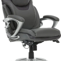 Ergonomic Computer DeskChair with Patented AIR Lumbar Technology, Comfortable Layered Body Pillows for Cushioning