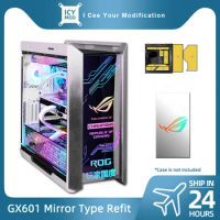 GX601 Mirror Panel ROG Strix Helios Chassis Lighting DIY PC Shroud ARGB ASUS Strix Republic of Gamers MOD Rainbow Reflection