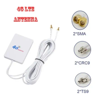3G 4G LTE Antenna LTE Antena 2* SMA/2* CRC9/2* TS9 Connector for 4G Modem Router Adapter Connector 2M Cable