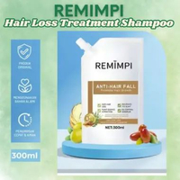 REMIMPI Hair Loss Treatment Shampoo |Anti Rambut Rontok | Support Healthy Hair Growth | Ekstrak Thuj