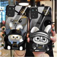 Sarung Telefon Kaca Silikon, untuk Redmi NOTE 10 / NOTE 10S / NOTE 10 PRO 5G / NOTE 10 4G / NOTE 10 