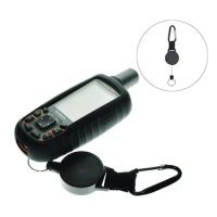 Silicone Protect Case Cover Skin+Retractable Lanyard Stainless Cable for Garmin GPSMap 62 64sx 64 62s 64s 62st 64st 62sc 65 65sr