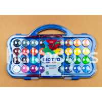 CAT AIR / WATER COLOUR GIOTTO 36 MINI BLOCK WATER COLOUR + 2 KUAS