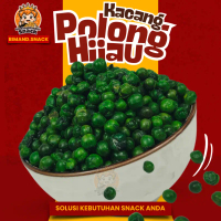 Kacang Polong Hijau/ijo 250 gr | Kacang Kapri Asih Gurih | Snack Kiloan Bimand.Snack