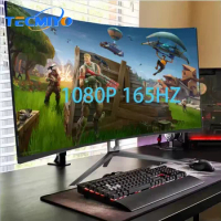 Tecmiyo New Product 27 Inch Game Monitor 240hz 1920*1080 Led Screen 144hz Computer Curve Gaming Pc M