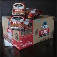 Kopi Top Plus Harga 1 Dus isi 12 Renceng 11 pcs ( 132 pcs)